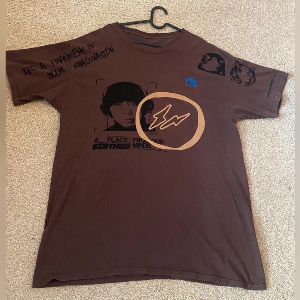 Travis Scott Cactus Jack x Fragment Hiroshi Tee size XL